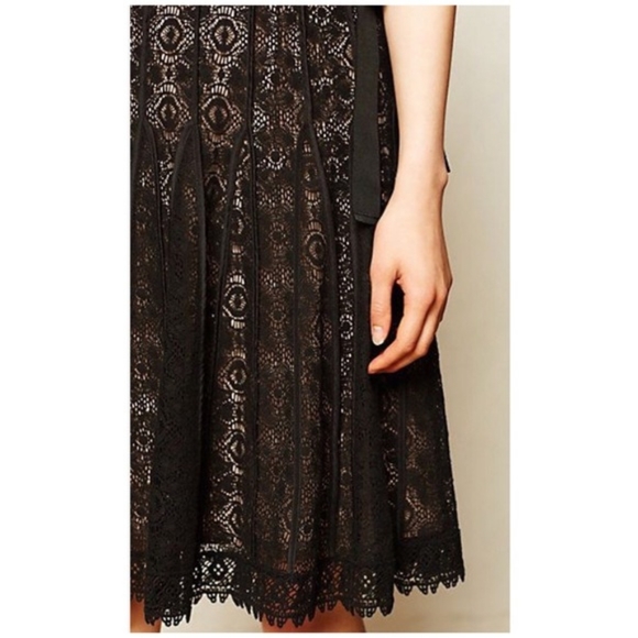 Anthropologie Maeve Zane Lace Dress Size 6 - Picture 2 of 7